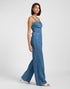 Lee Women's Backless Jumpsuit In Take A Dive